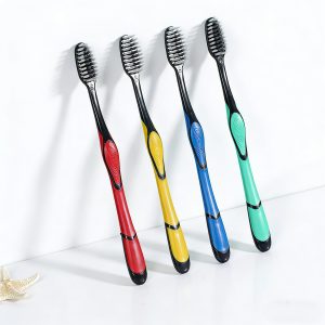 Premium Soft Charcoal Nylon Adult Toothbrush