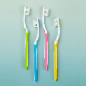 Haodi Adult Toothbrush Home Use Ultra Soft Nylon Bristle PP Handle for Supermarkets