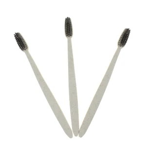 Disposable Wheat Straw Eco Toothbrush